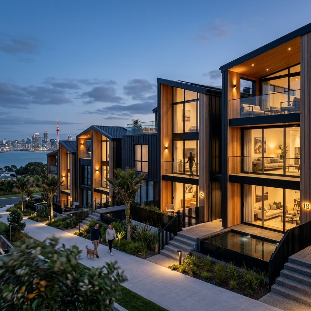 Modern Olympia Homes townhouses